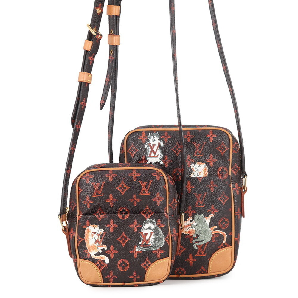 Louis Vuitton Shoulder Bag Monogram Catgram Transformed Panam Set M44399 LOUI...